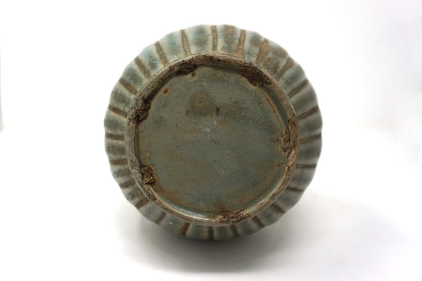 Koryo Celadon Vase with Bamboo Design