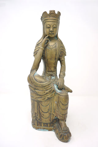 Heavy Bangasayusang Bronze Buddha Statue