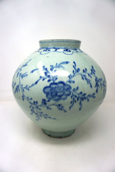 Chosun Blue and White Flower Vase
