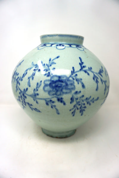 Chosun Blue and White Flower Vase