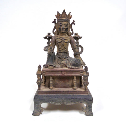 Chinese Bronze Buddha from Ming Dynasty