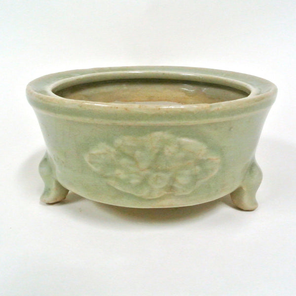 Three-footed Celadon Incense Burner from the Ming Dynasty