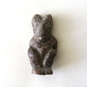 Chinese Old Brown Hongsan Style Animal Figurine