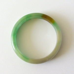 Chinese Tricolor Jade Bangle