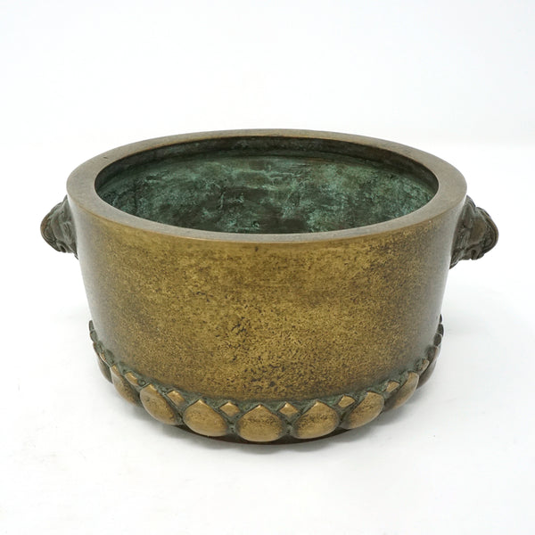 Chinese Bronze Incense Burner with Signed Mark