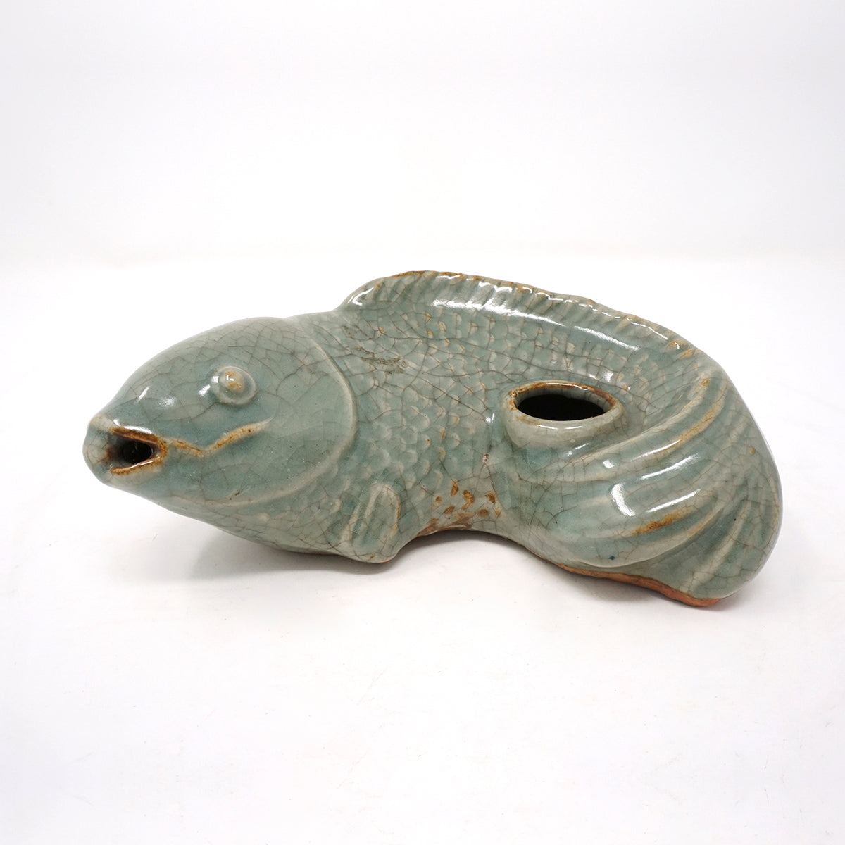 Chinese Celadon Fish Design Water Dropper