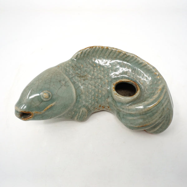 Chinese Celadon Fish Design Water Dropper