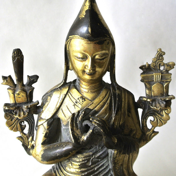 Chinese Gilt Copper Buddha Statue