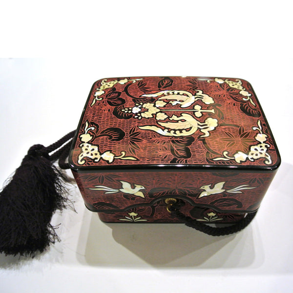 Japanese Laquer Box with Lid