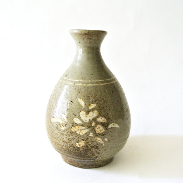 Korean Small Inlaid Flower Bottle from Koryo Period