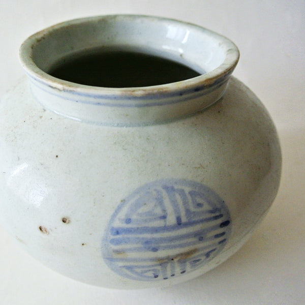 Blue and White Vase from Chosun Period