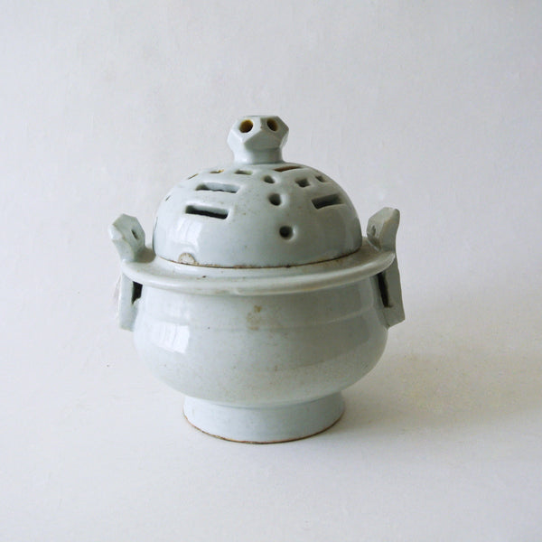 White Porcelain Incense Burner from Chosun Dynasty