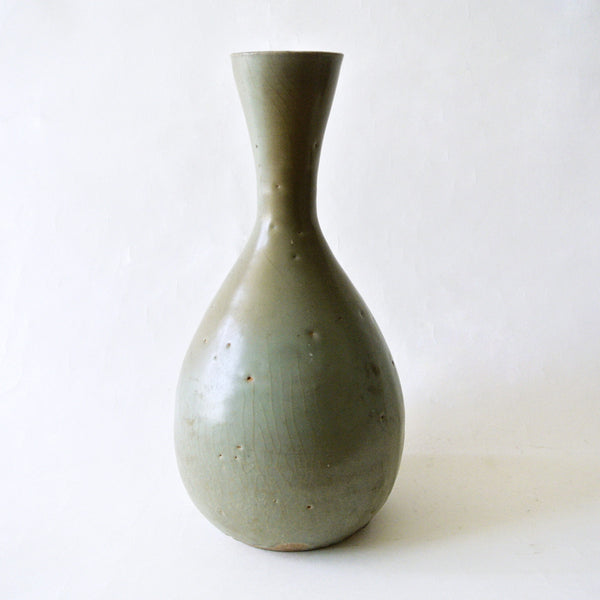 Fine Celadon Vase with Beautiful Patina from Koryo Period