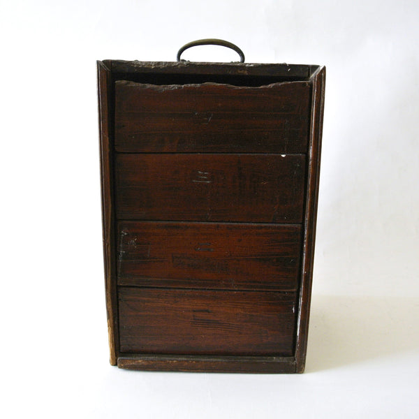 Small Wooden Drawer from Chosun Dynasty