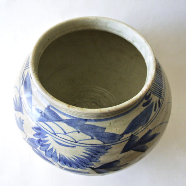 Large Blue and White Vase from Chosun Dynasty