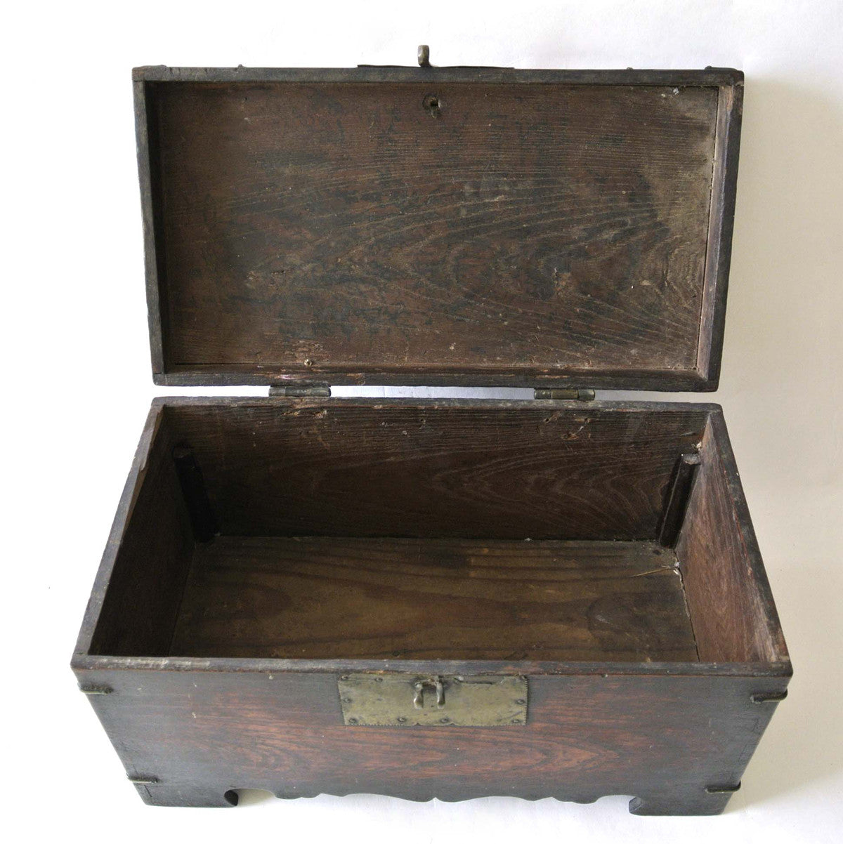 Korean Small Wooden Chest from Chosun Dynasty