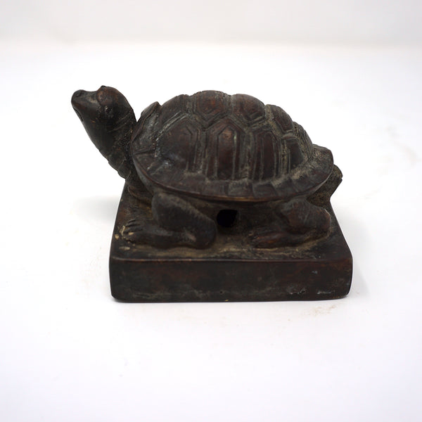 Turtle Shaped Bronze Seal from Chosun Dynasty