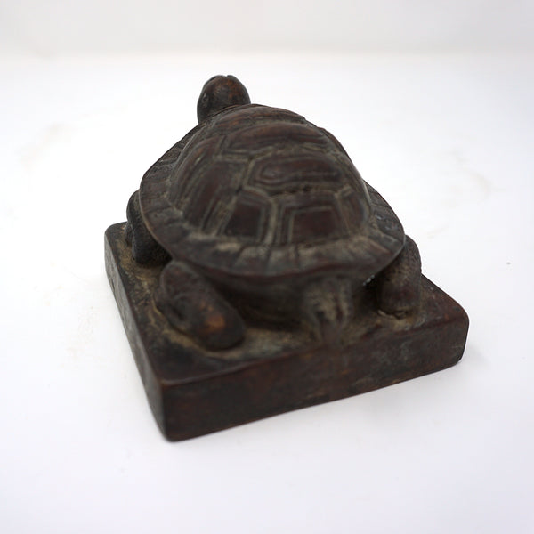 Turtle Shaped Bronze Seal from Chosun Dynasty
