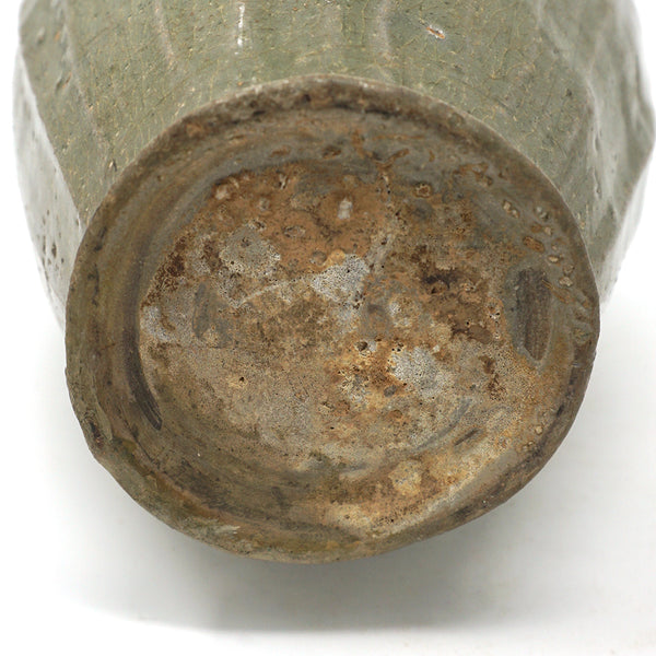 Celadon Bottle with Cup-Mouth Shape from Koryo Dynasty
