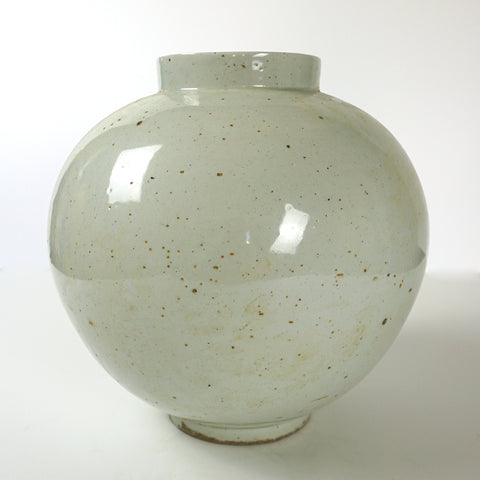 Large White Porcelain Vase from Chosun Dynasty