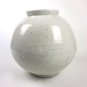 Large White Porcelain Vase Jar from Chosun Dynasty
