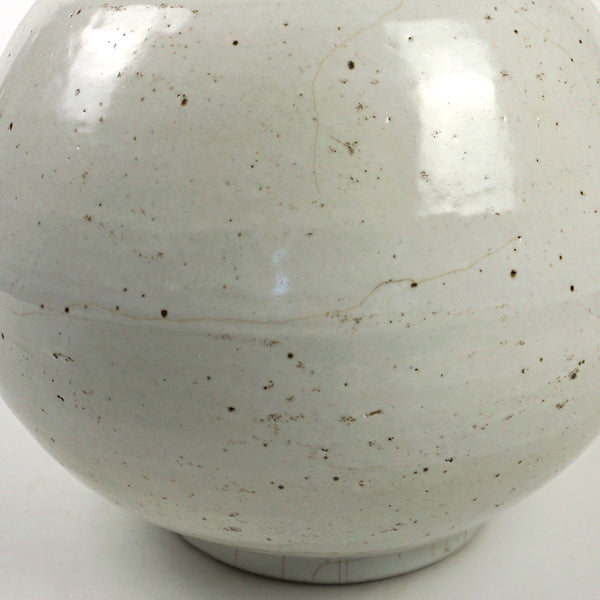 Large White Porcelain Vase Jar from Chosun Dynasty