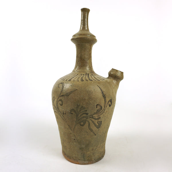 Koryo Period Jungbyung Water Bottle Vase with Iron Painting