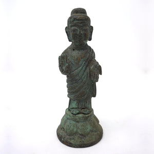 Koryo Dynasty Gold Plated Bronze Buddha Statue